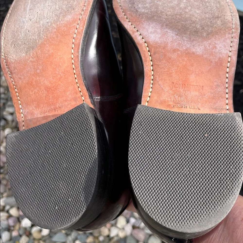 Johnson & Murphy Optima Cap Oxford Dress Shoes‎ - Deep Brown